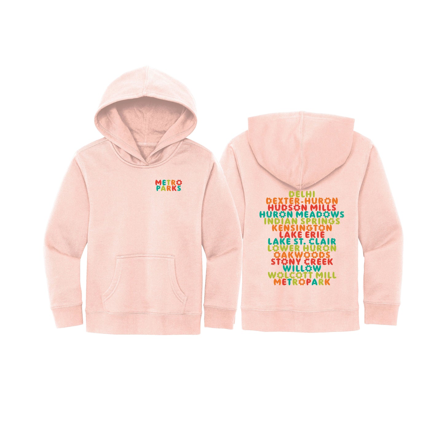 13 Parks List Youth Hoodie