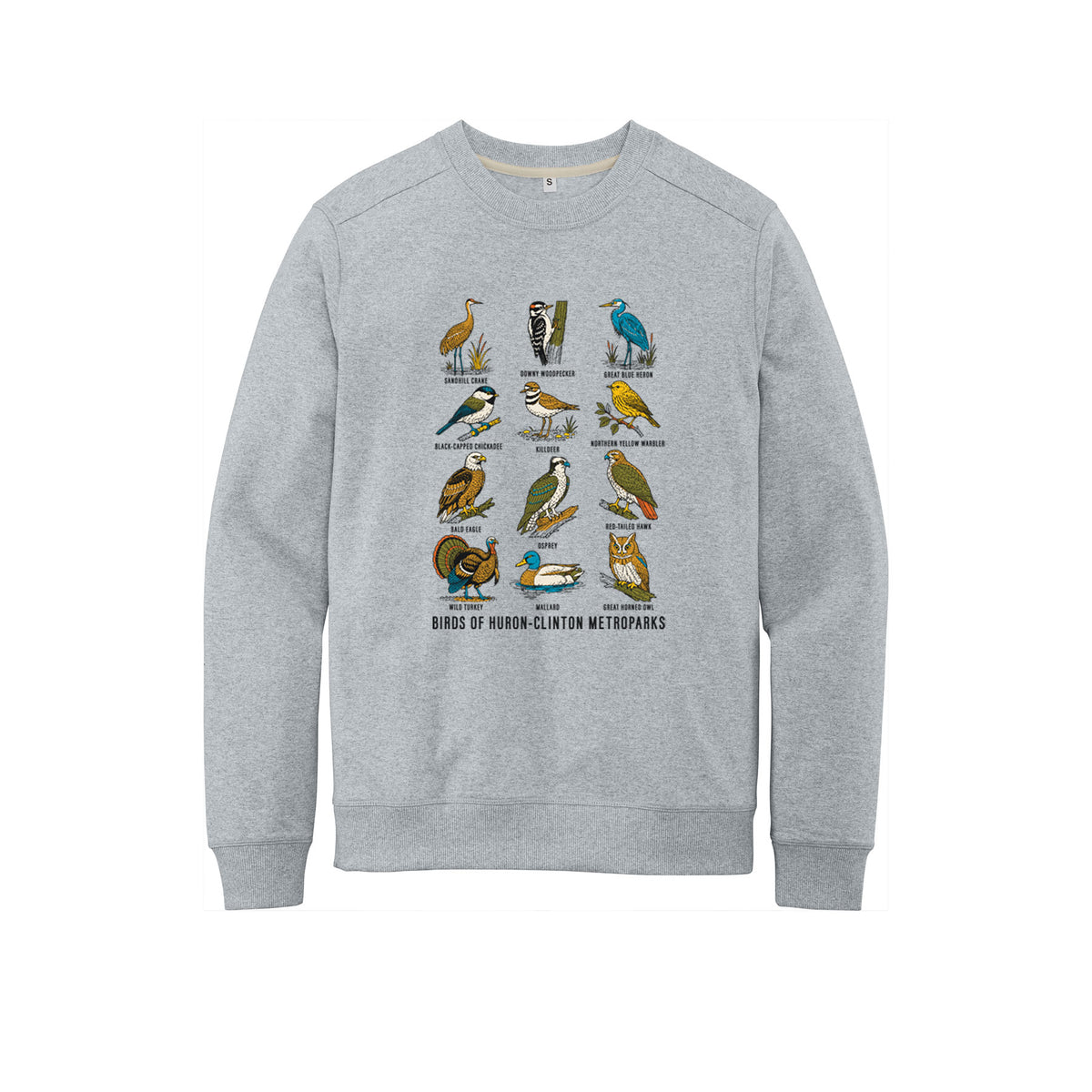 Birds of the Metroparks Crewneck