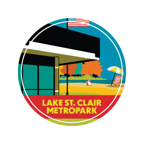 Lake St. Clair Sticker