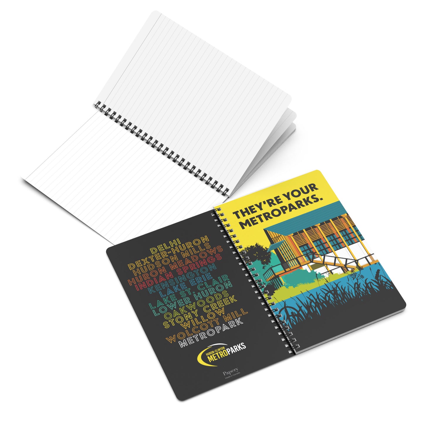 They're Your Metroparks Notebook