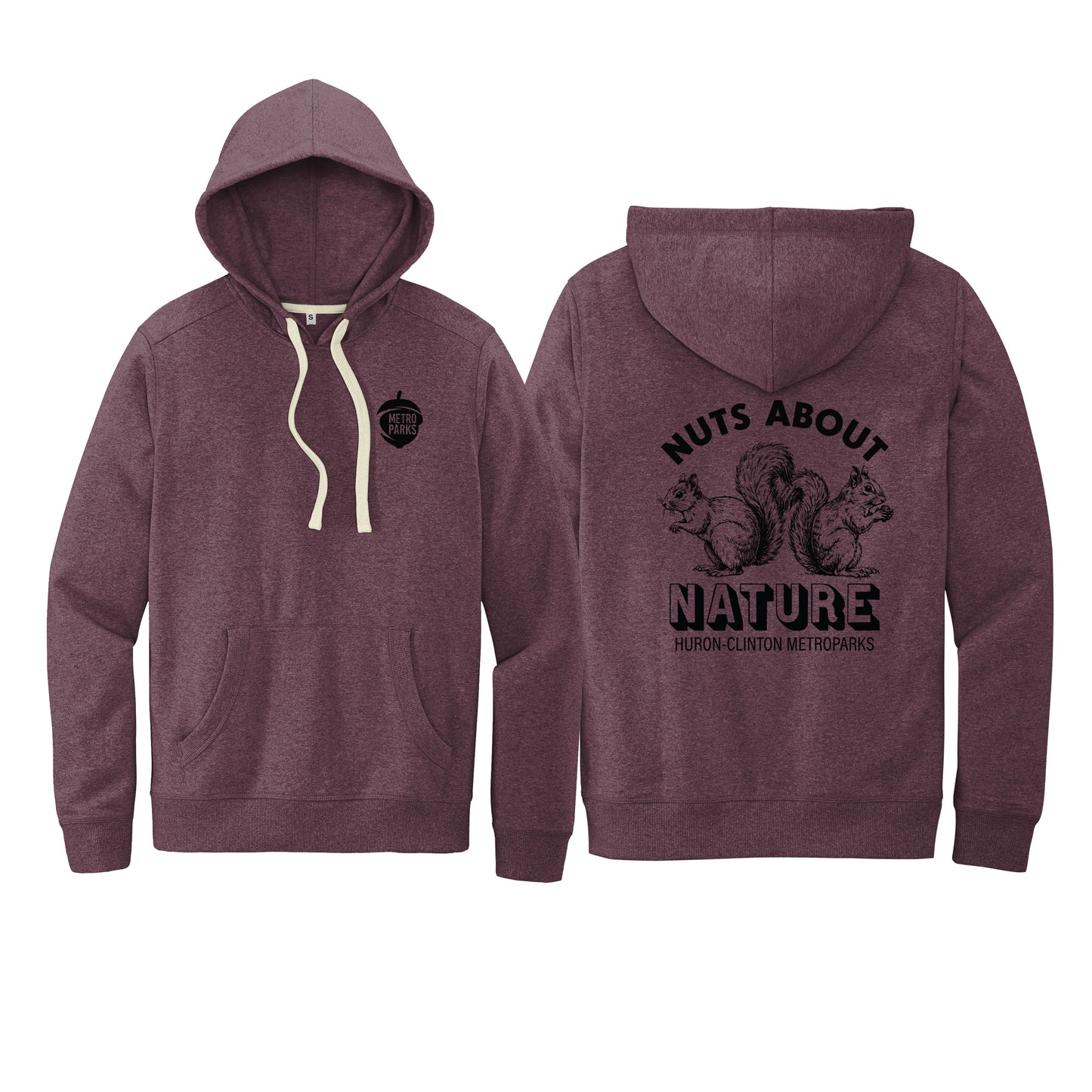 Nuts About Nature Adult Hoodie