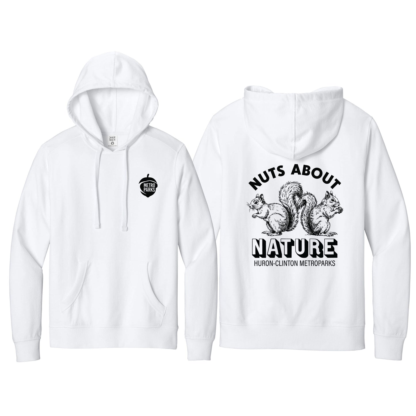 Nuts About Nature Adult Hoodie