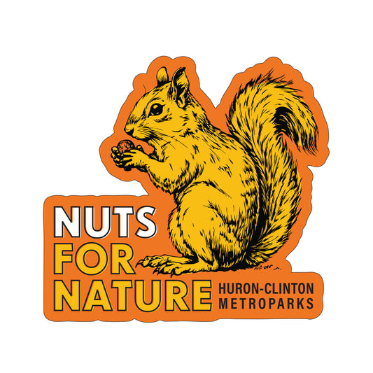 Nuts For Nature Sticker
