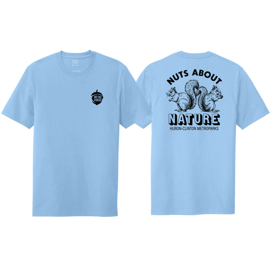 Nuts About Nature Adult T-shirt