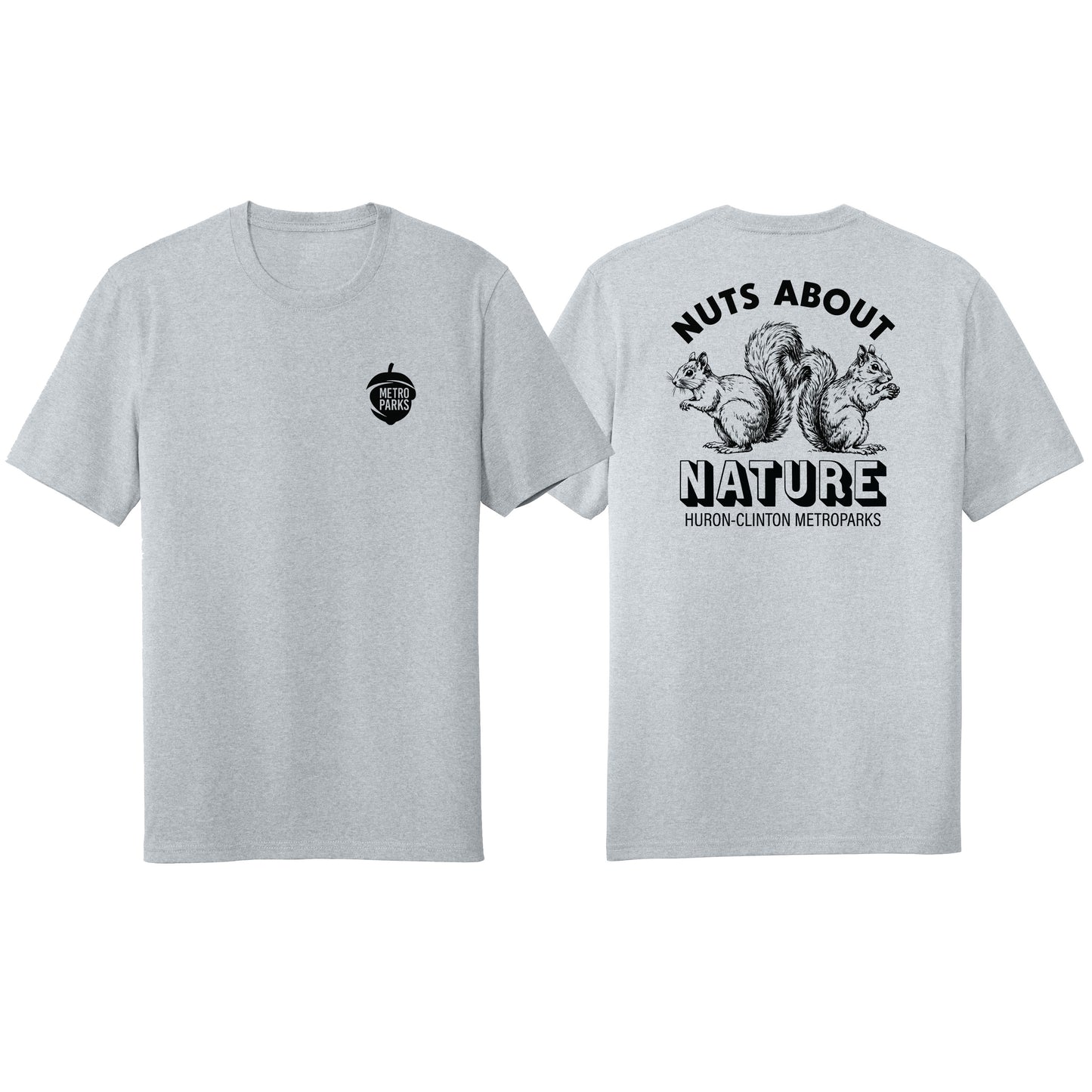 Nuts About Nature Adult T-shirt