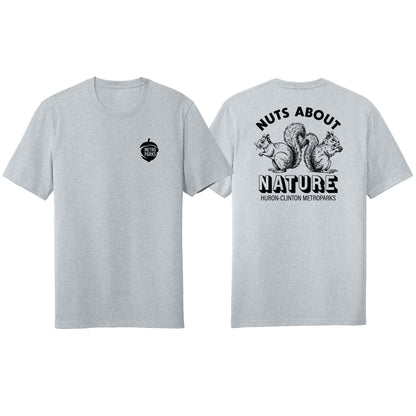 Nuts About Nature Adult T-shirt