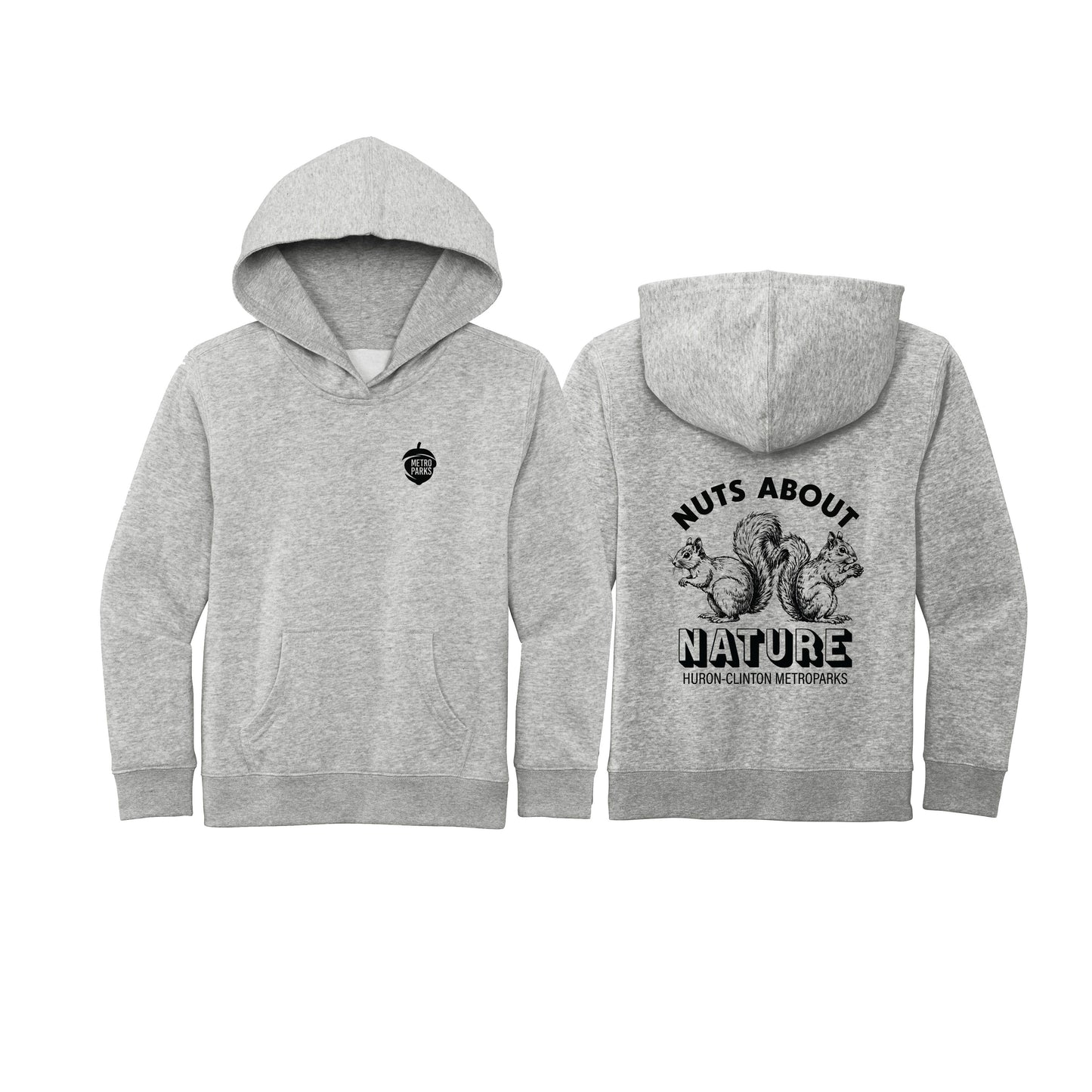Nuts About Nature Youth Hoodie