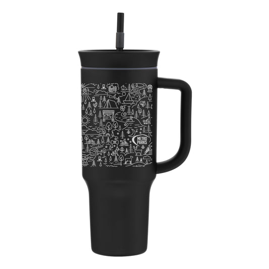 40 oz Owala Travel Tumbler