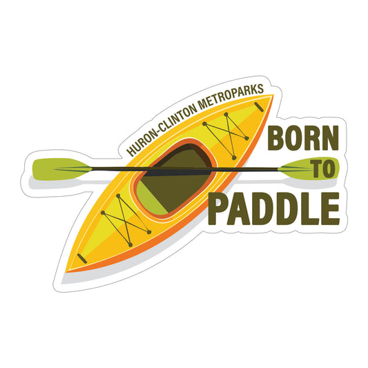 Paddling Sticker