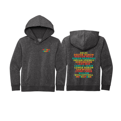 13 Parks List Youth Hoodie