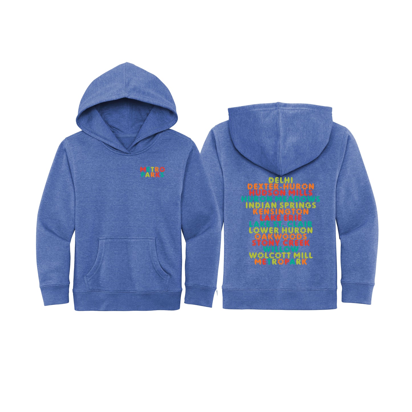 13 Parks List Youth Hoodie